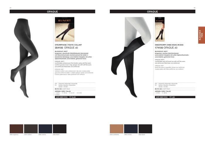 Kunert Kunert-basic-2015-

34  Basic 2015 | Pantyhose Library